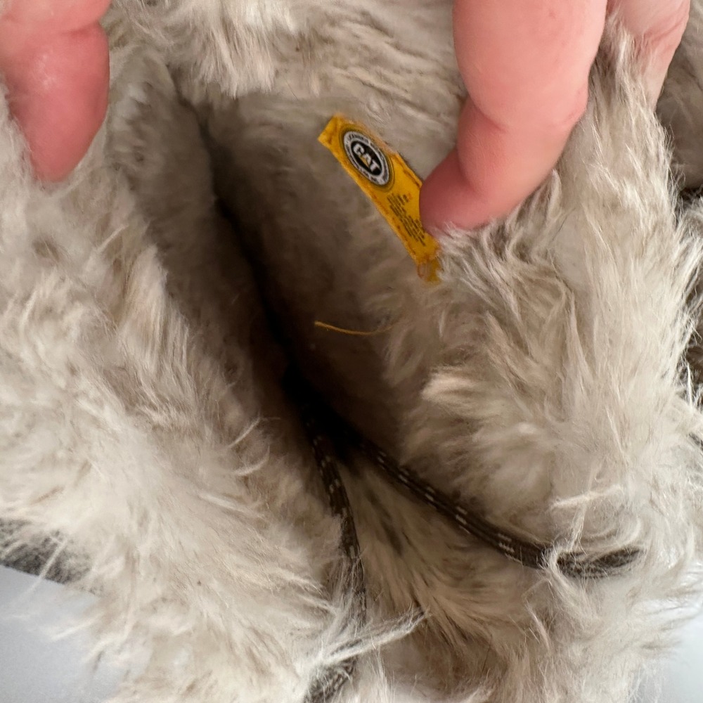 Winter CAT Caterpillar Waterproof Faux Fur Tall Lace Up‎ Boots 7.5 Snow Hiking - Picture 7 of 11